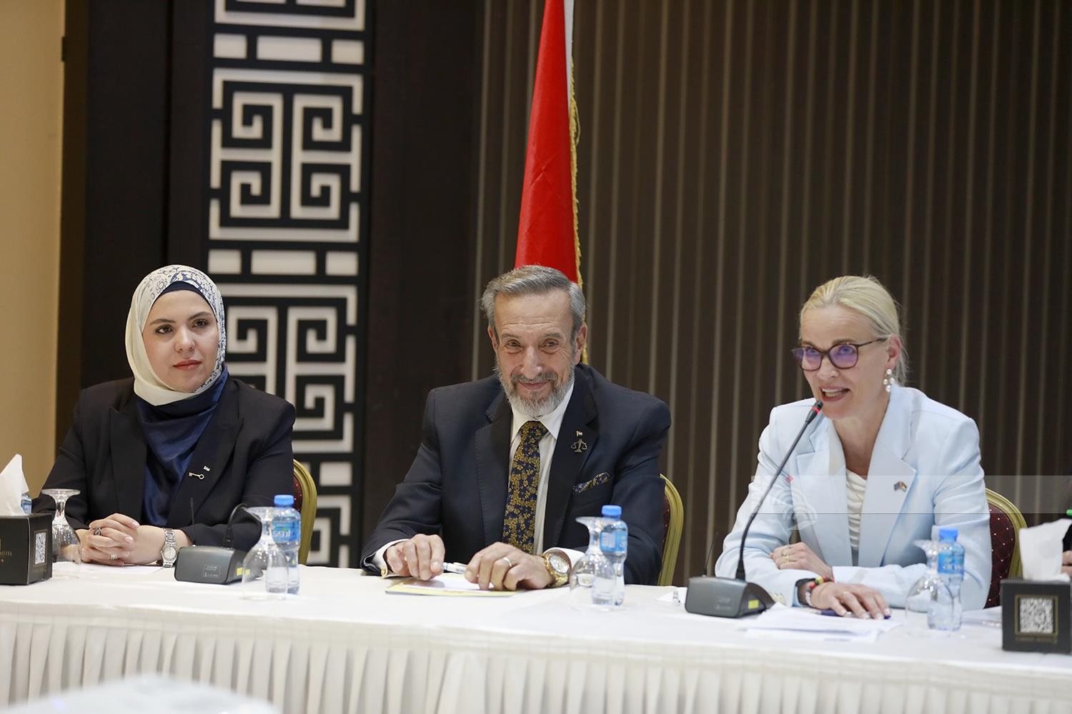 جانب من الورشة